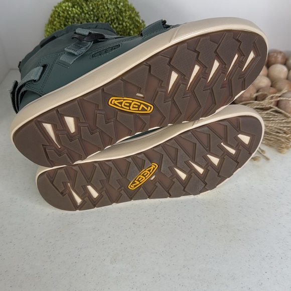 KEEN HOODZERRA WP Women's Boots 7 Dark Forest/Birch - Picture 5 of 12